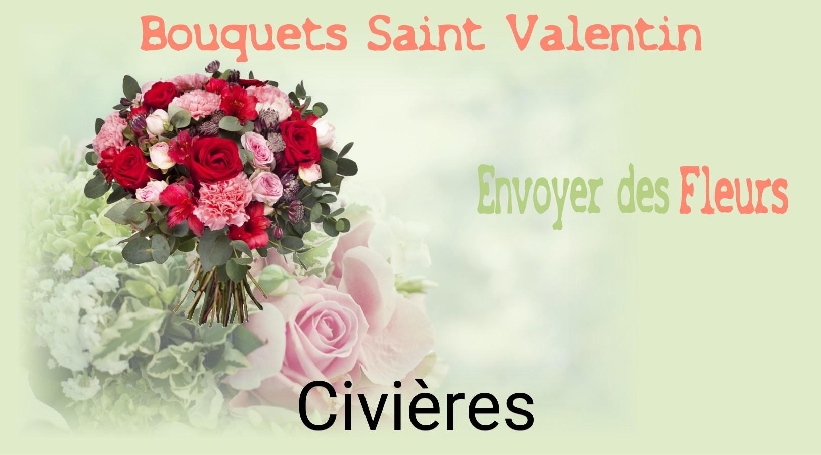 Roses de Saint-Valentin livrées à Civières